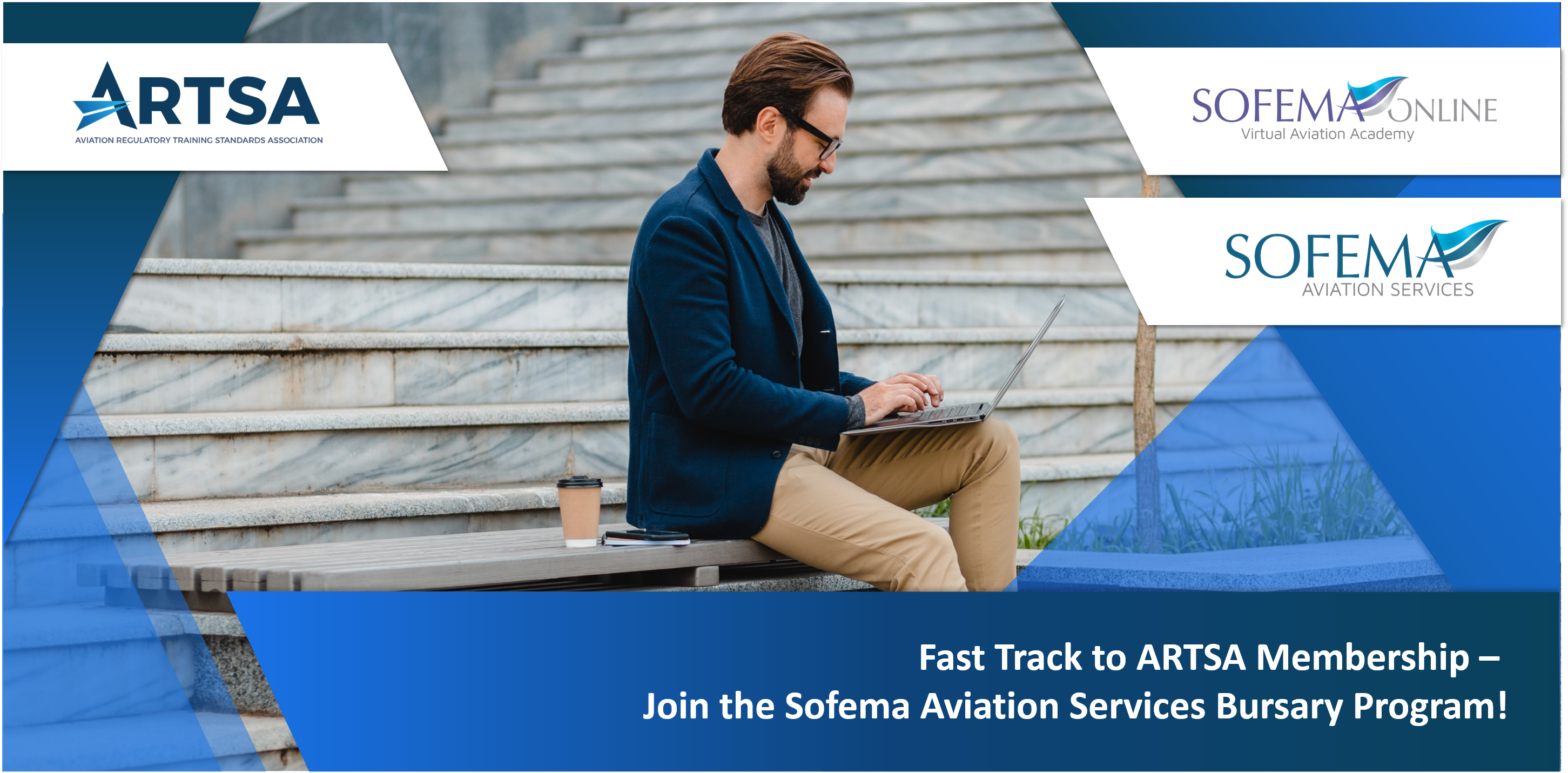 Group of aviation students and professionals gathered in a training session, representing global academic institutions supported by Sofema Online's €10,000 bursary program for EASA-compliant aviation training.