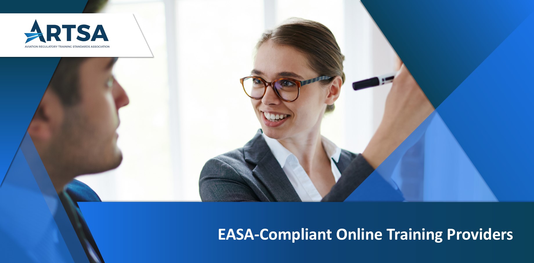 A visual guide comparing top EASA-compliant online aviation training providers, showcasing features like regulatory compliance, course variety, learning platform quality, and provider credibility.