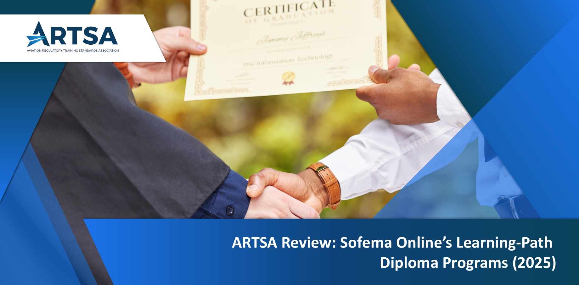 ARTSA reviewing Sofema Online’s Diploma portfolio – benchmarking EASA-aligned aviation regulatory training standards.